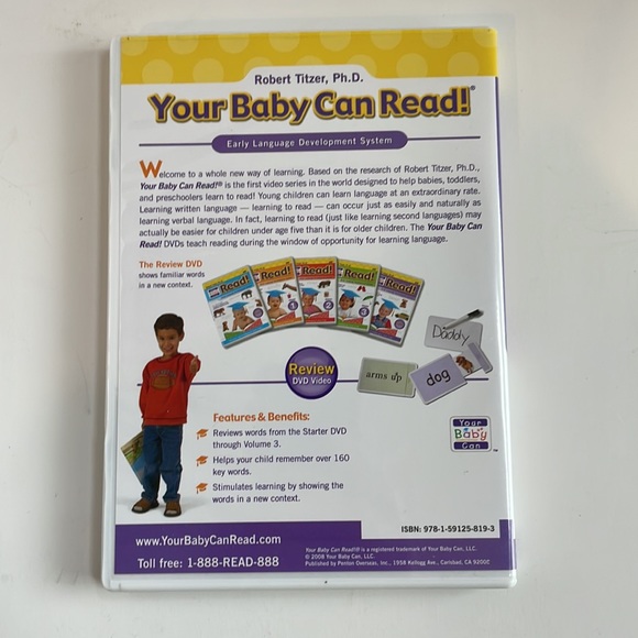 Your Baby Can Read Early Language Development Volume 5, DVD Video and Word Cards - Picture 9 of 9